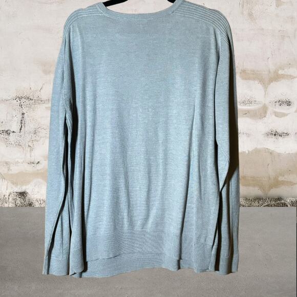 Adventuridge Men’s Gray Melange Casual Long Sleeve Pullover-Size Large - Picture 3 of 4